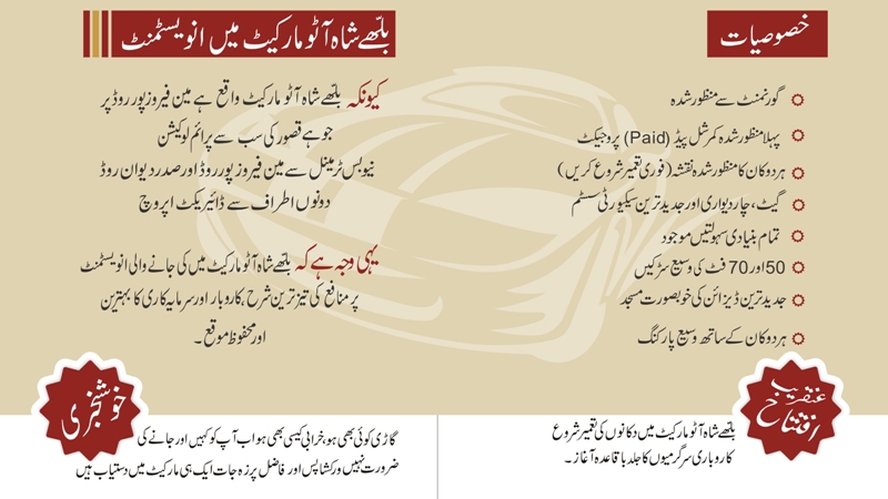 Bulleh Shah Auto Market 